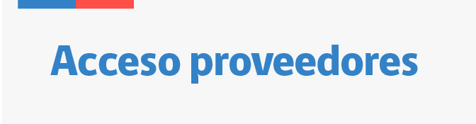 Acceso proveedores