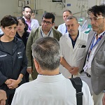 Imagen Ministra de Salud visitó al HGGB tras los incendios forestales